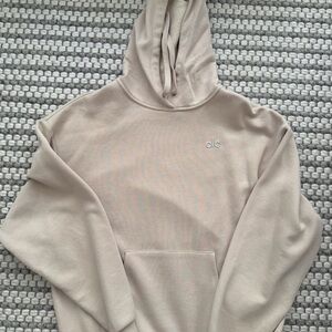ALO Yoga Cream Hoodie